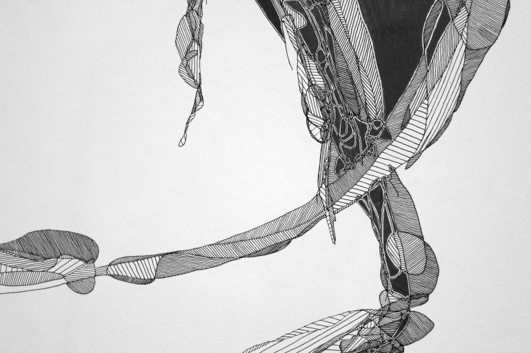 The Masked Stringer detail again